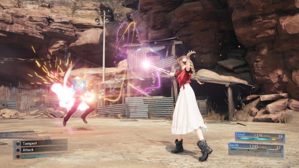 Screenshot di Final Fantasy VII Remake