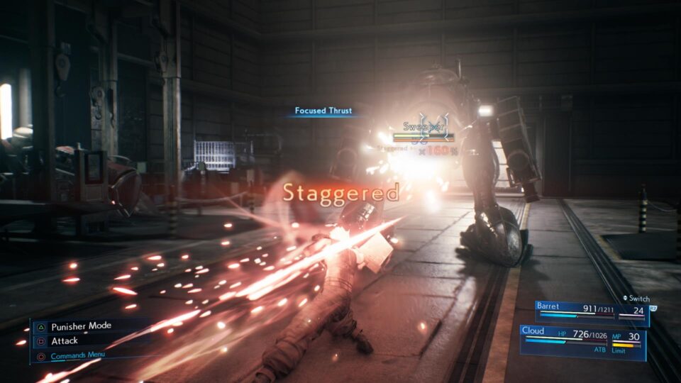 Screenshot di Final Fantasy VII Remake