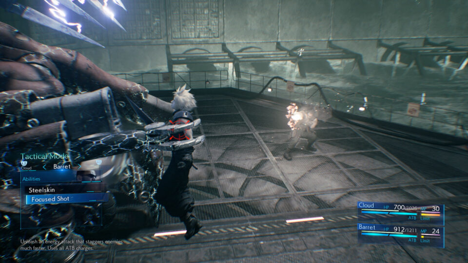 Screenshot di Final Fantasy VII Remake
