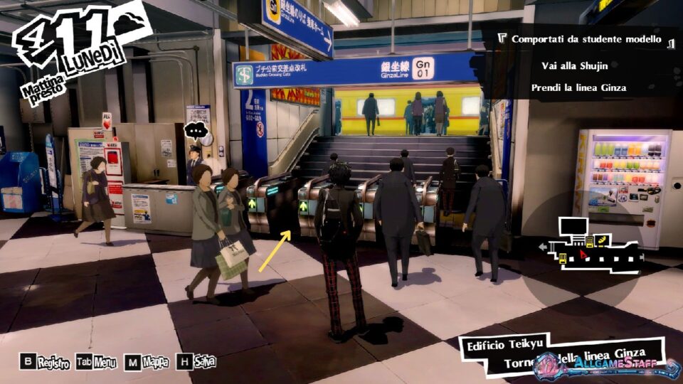 Settimana 1 di Persona 5 Royal