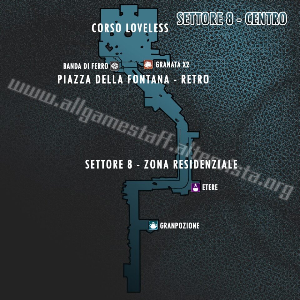 Final Fantasy VII Remake - Mappe
