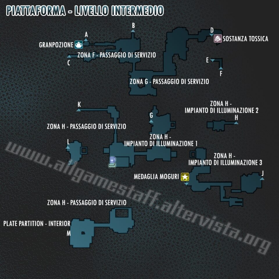 Final Fantasy VII Remake - Mappe