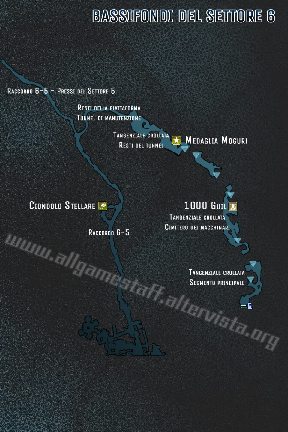 Final Fantasy VII Remake - Mappe