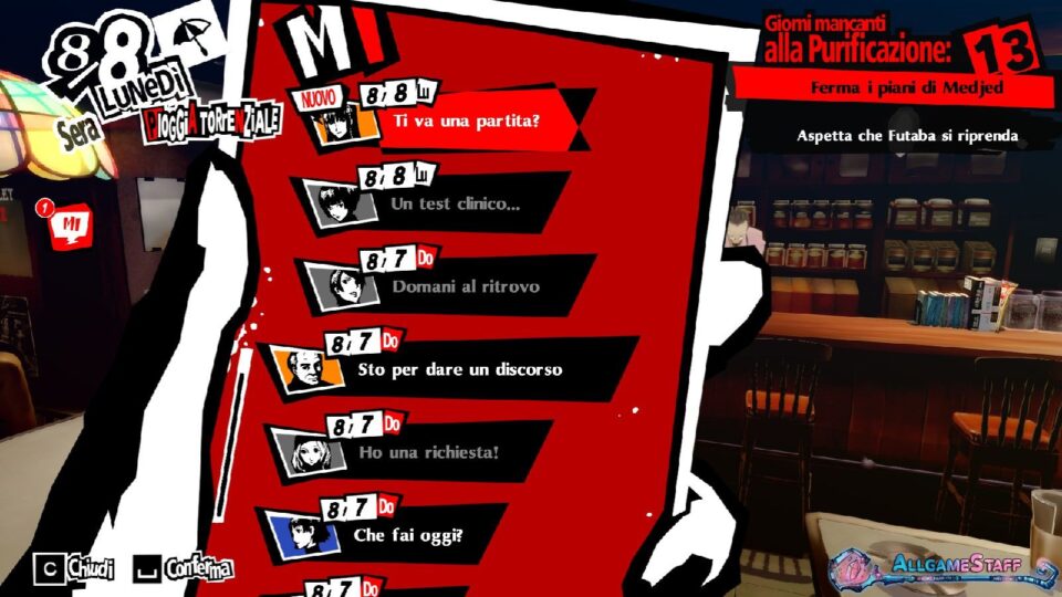 Settimana 18 di Persona 5 Royal