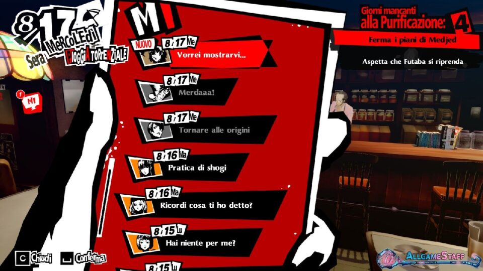 Settimana 19 di Persona 5 Royal