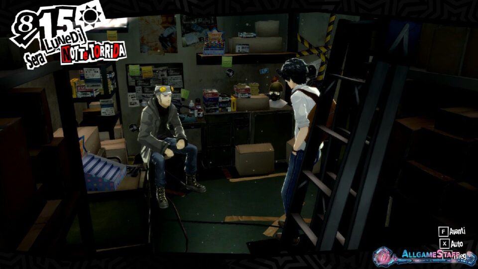 Persona 5 Royal - Guida al Rango Confidente di Iwai (Appeso)