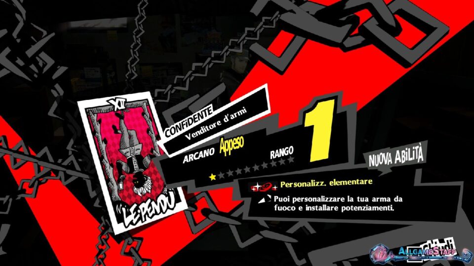 Arcano Appeso - P5R