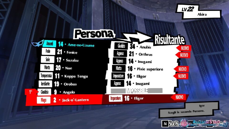 Persona 5 Royal - Guida al Rango Confidente delle Gemelle custodi (Forza)