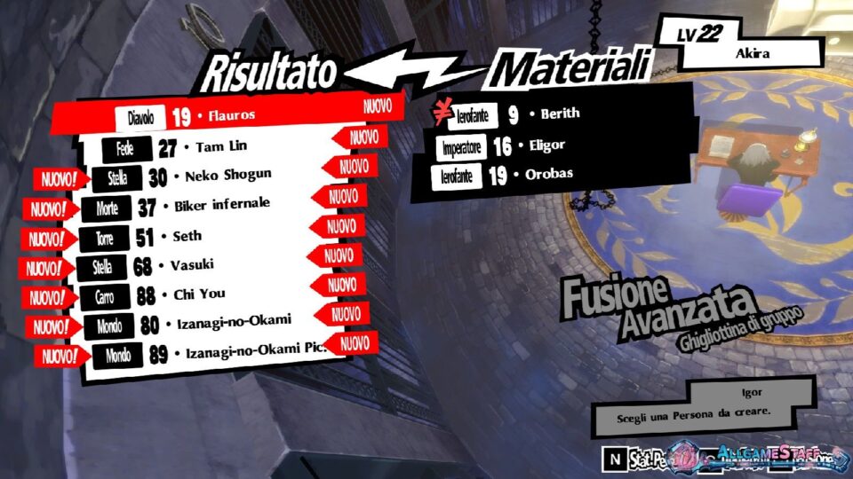 Persona 5 Royal - Guida al Rango Confidente delle Gemelle custodi (Forza)