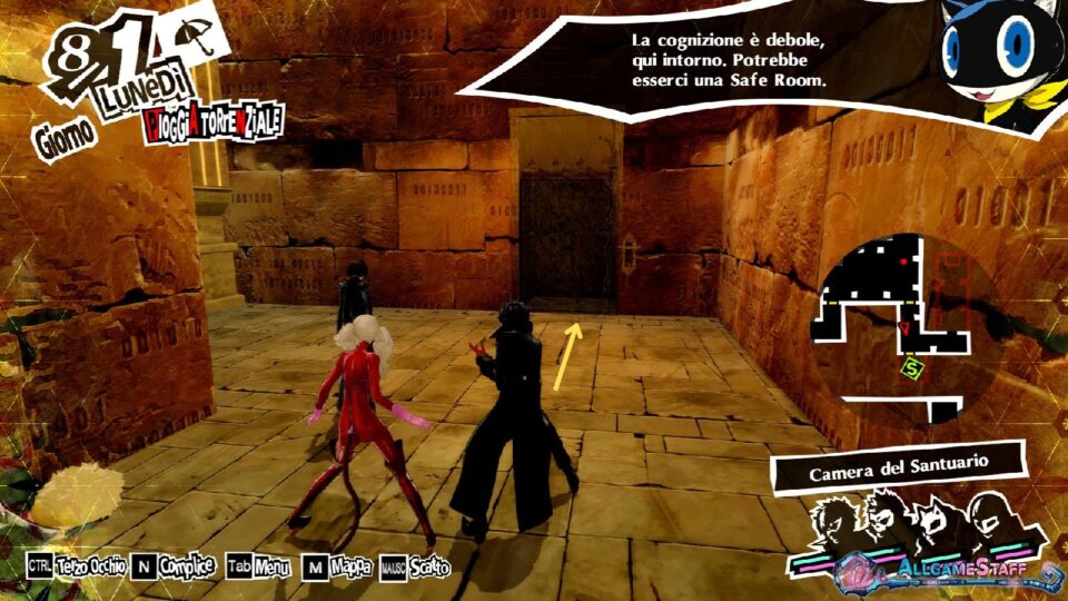 P5R - Palazzo di Futaba