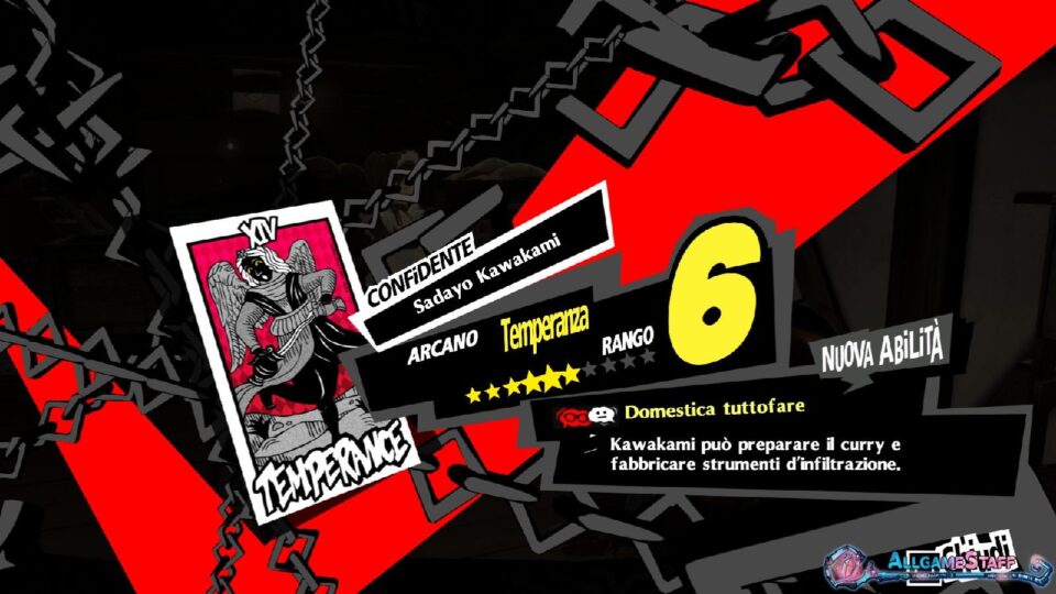 Arcano Temperanza - P5R