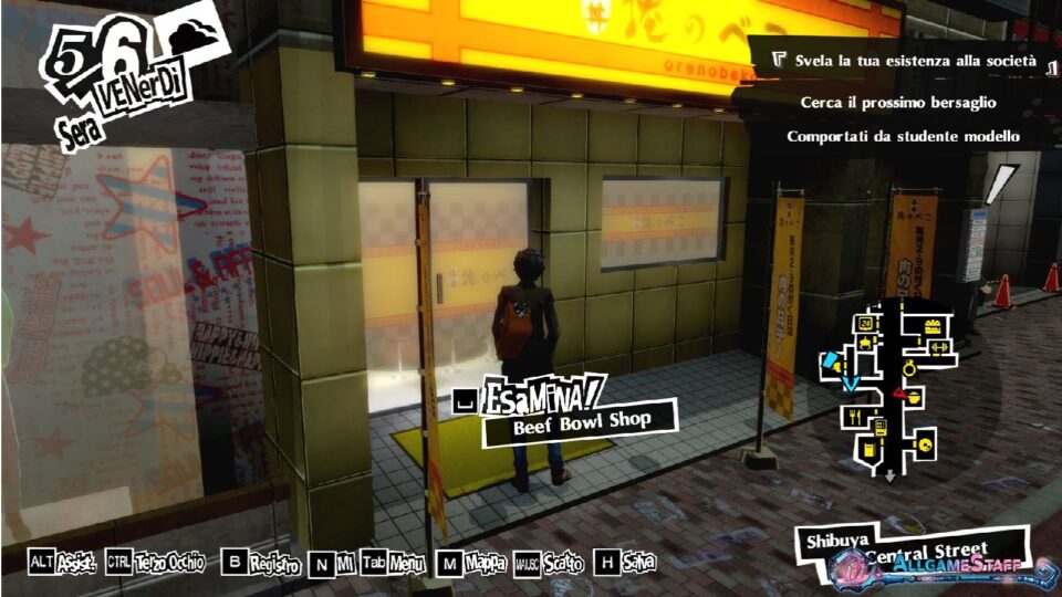 Guida al Rango Confidente di Yoshida (Sole) - Persona 5 Royal