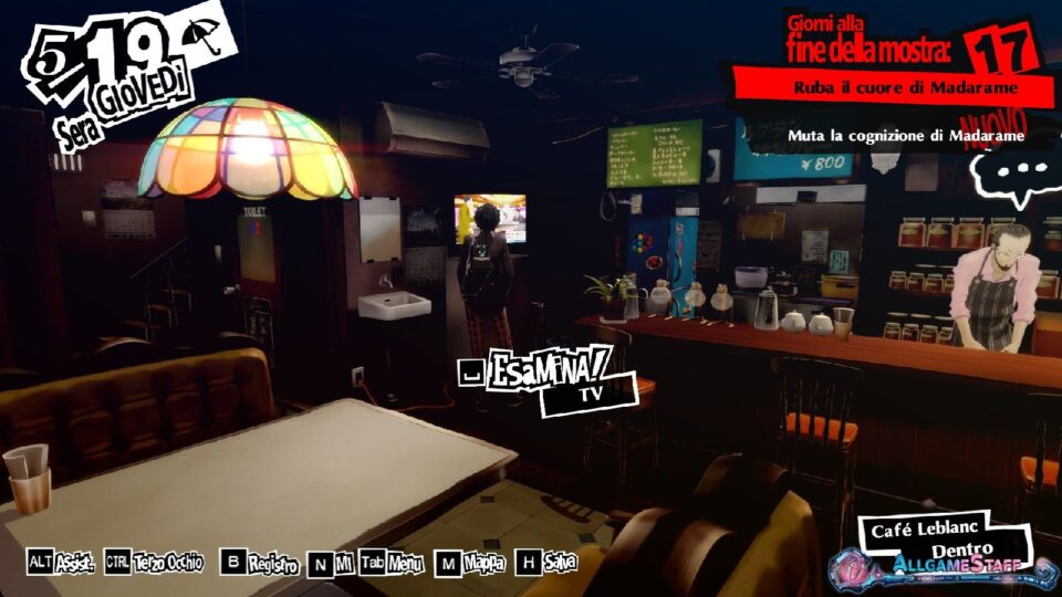 Persona 5 Royal - Domande del Game Show in TV