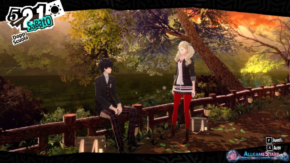 Persona 5 Royal - Guida al Rango Confidente di Ann (Amanti)