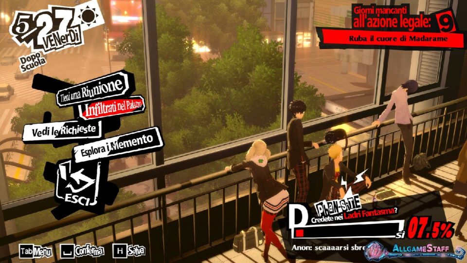 Settimana 7 di Persona 5 Royal