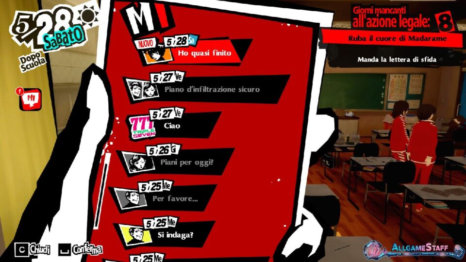 Settimana 7 di Persona 5 Royal