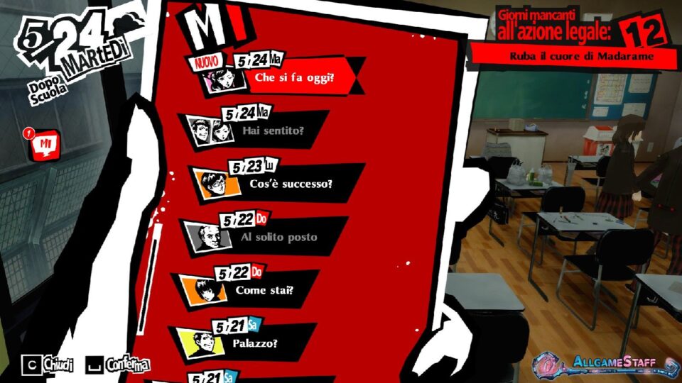Settimana 7 di Persona 5 Royal