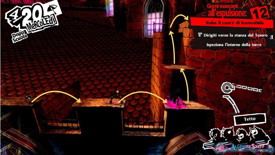 P5R - Palazzo di Kamoshida