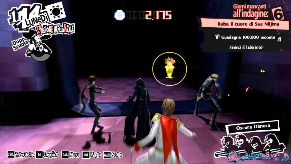 P5R - Palazzo di Niijima Sae