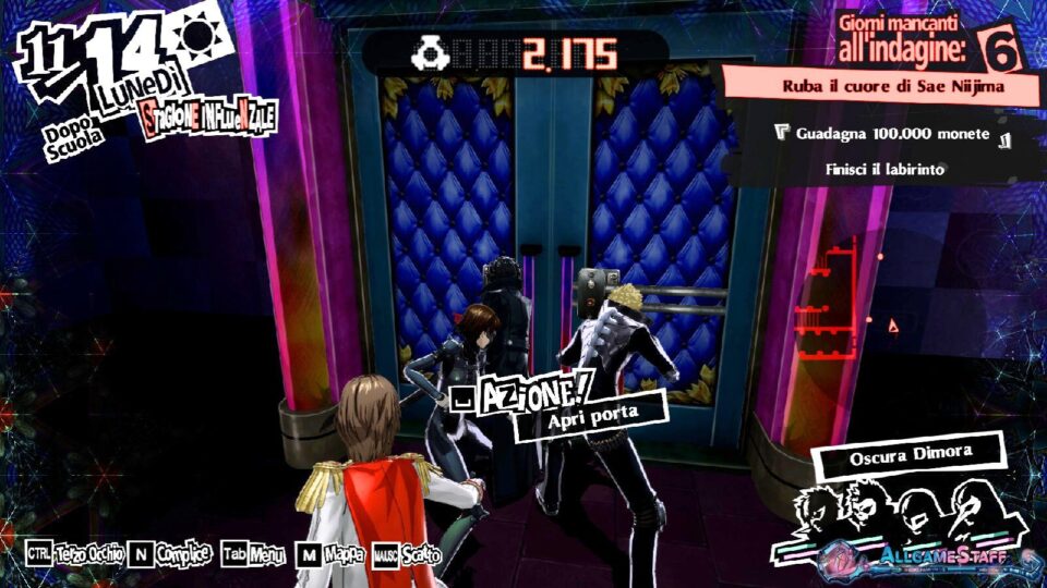 P5R - Palazzo di Niijima Sae