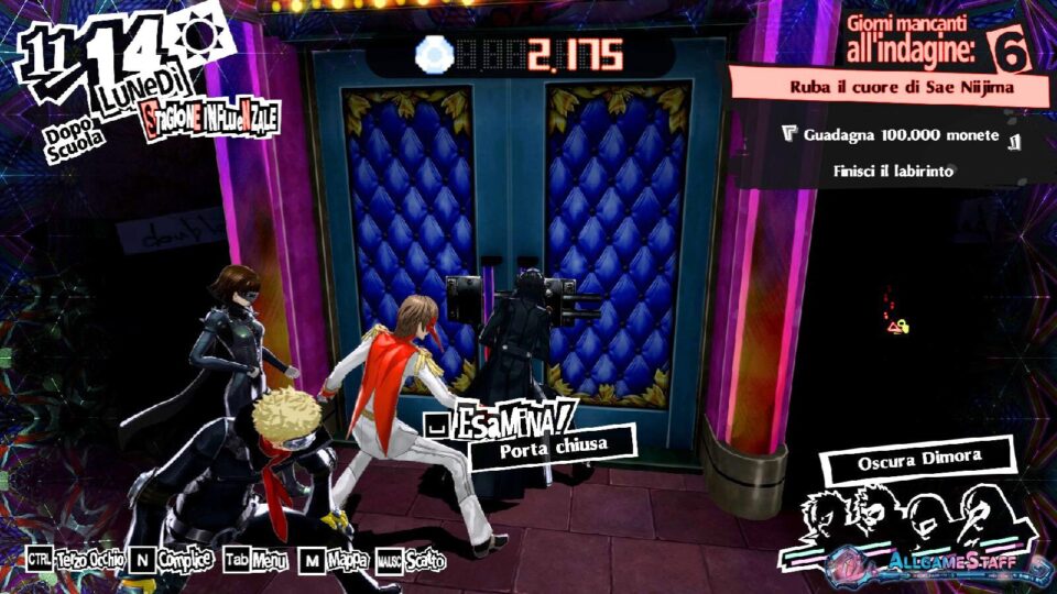 P5R - Palazzo di Niijima Sae