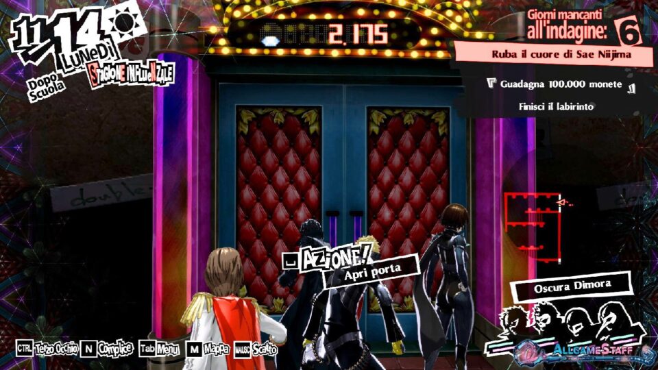 P5R - Palazzo di Niijima Sae