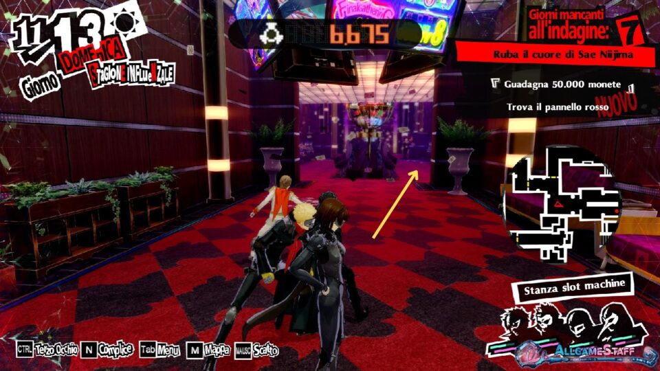 P5R - Palazzo di Niijima Sae