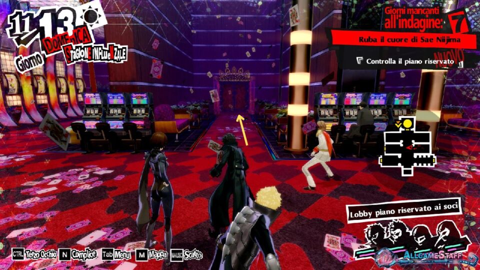 P5R - Palazzo di Niijima Sae