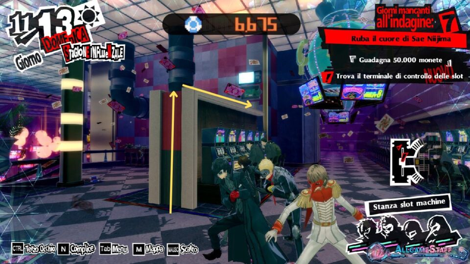 P5R - Palazzo di Niijima Sae