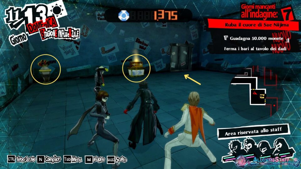 P5R - Palazzo di Niijima Sae