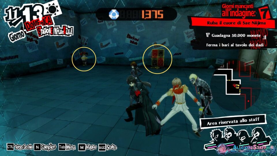P5R - Palazzo di Niijima Sae