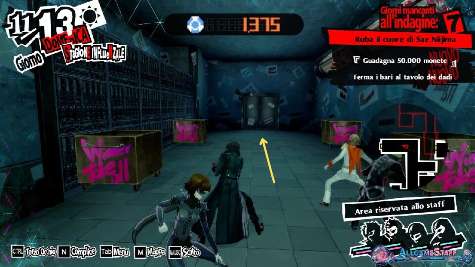 P5R - Palazzo di Niijima Sae