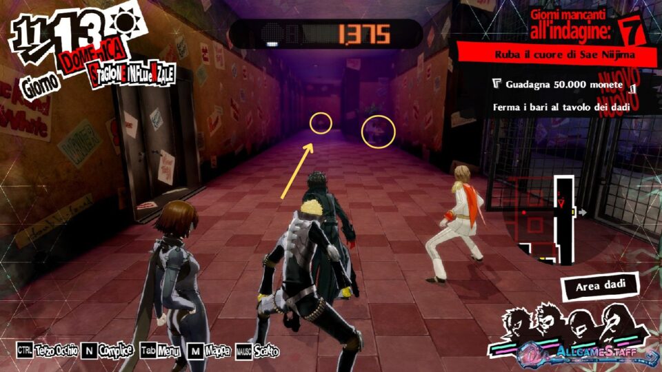 P5R - Palazzo di Niijima Sae