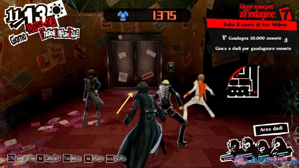 P5R - Palazzo di Niijima Sae