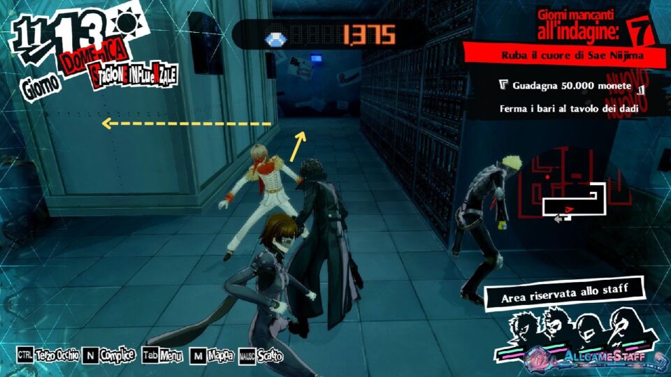 P5R - Palazzo di Niijima Sae
