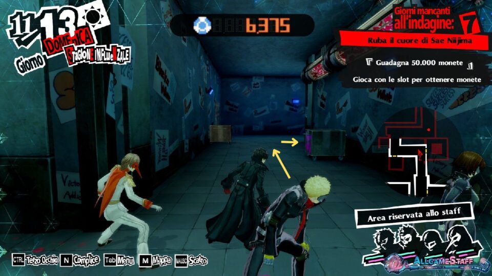 P5R - Palazzo di Niijima Sae