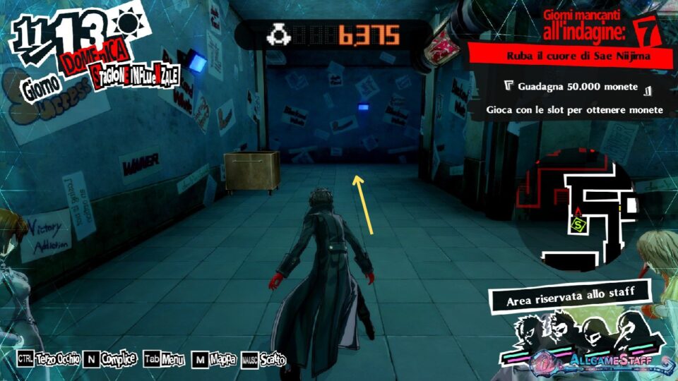 P5R - Palazzo di Niijima Sae