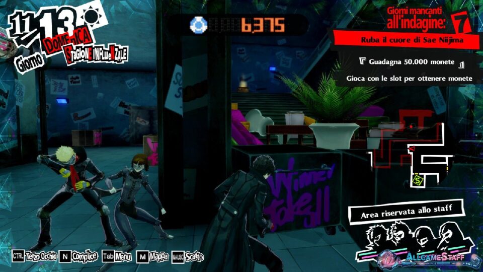 P5R - Palazzo di Niijima Sae