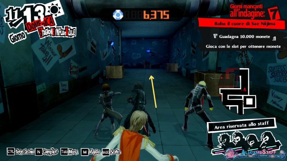 P5R - Palazzo di Niijima Sae