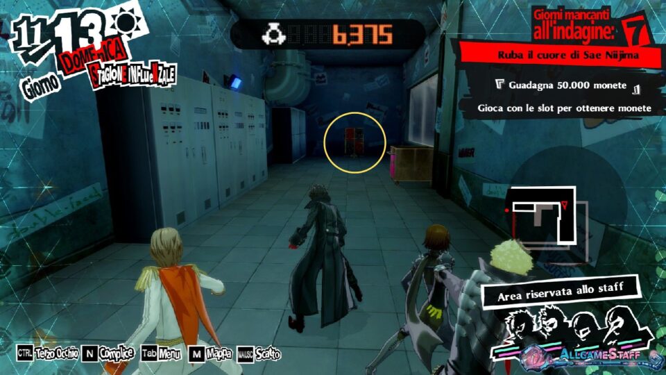 P5R - Palazzo di Niijima Sae