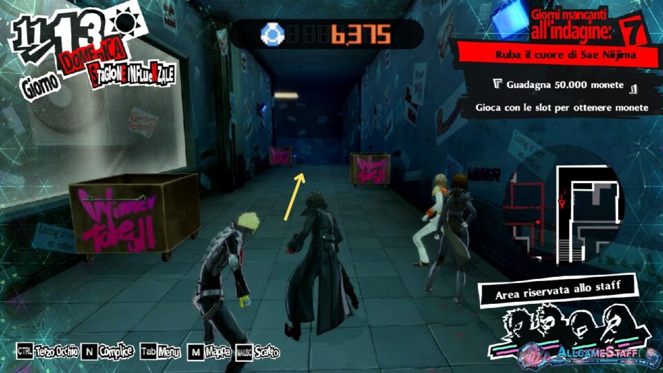 P5R - Palazzo di Niijima Sae