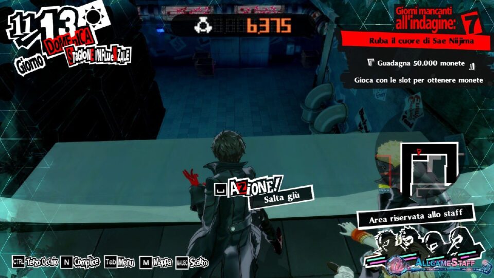 P5R - Palazzo di Niijima Sae