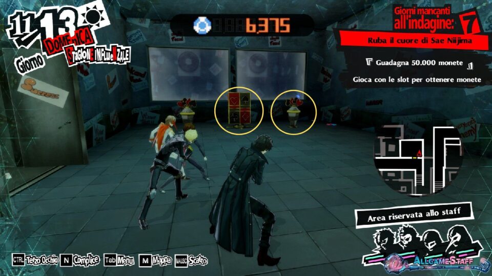 P5R - Palazzo di Niijima Sae