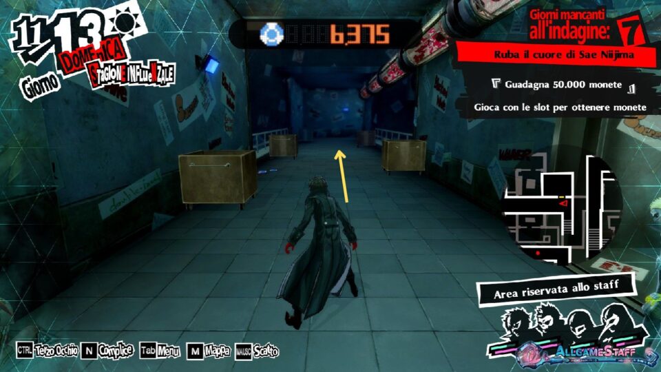 P5R - Palazzo di Niijima Sae