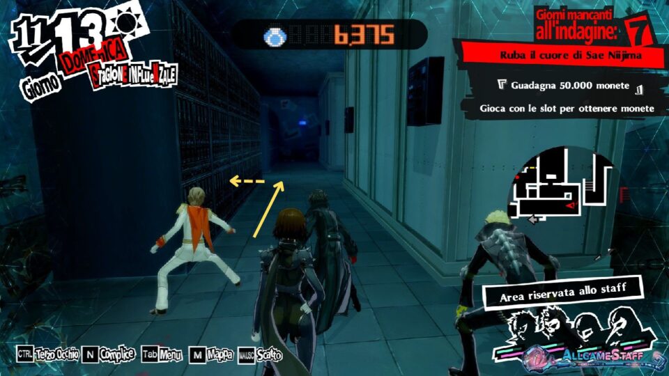 P5R - Palazzo di Niijima Sae