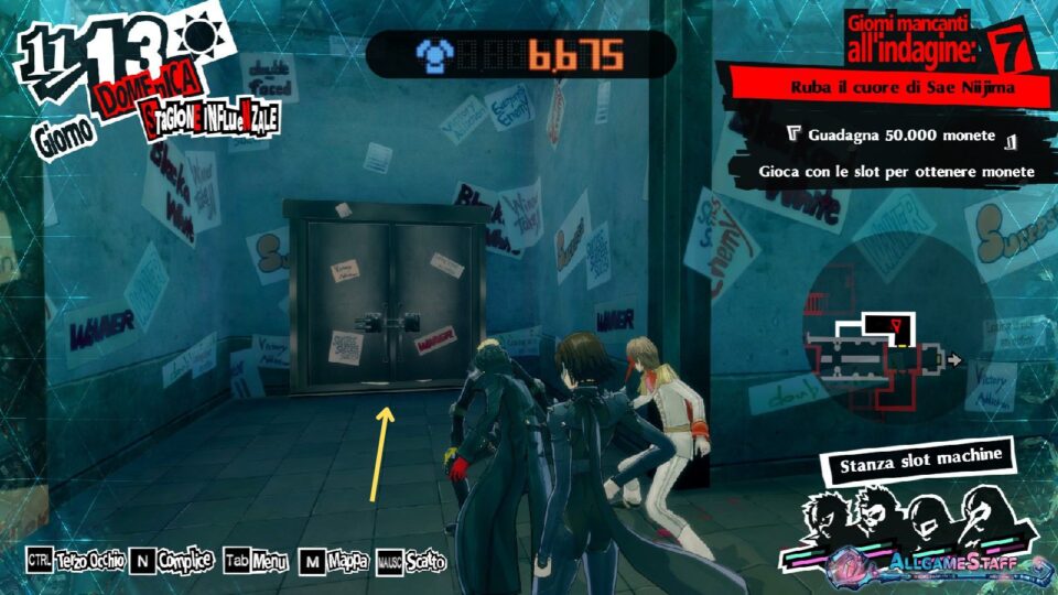 P5R - Palazzo di Niijima Sae