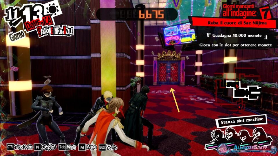 P5R - Palazzo di Niijima Sae