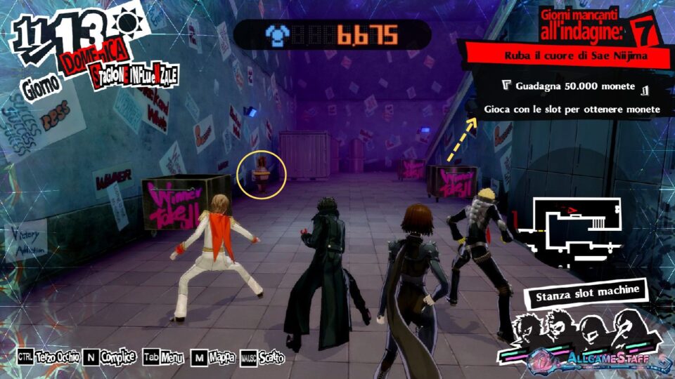 P5R - Palazzo di Niijima Sae