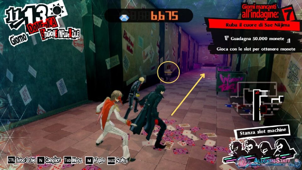 P5R - Palazzo di Niijima Sae