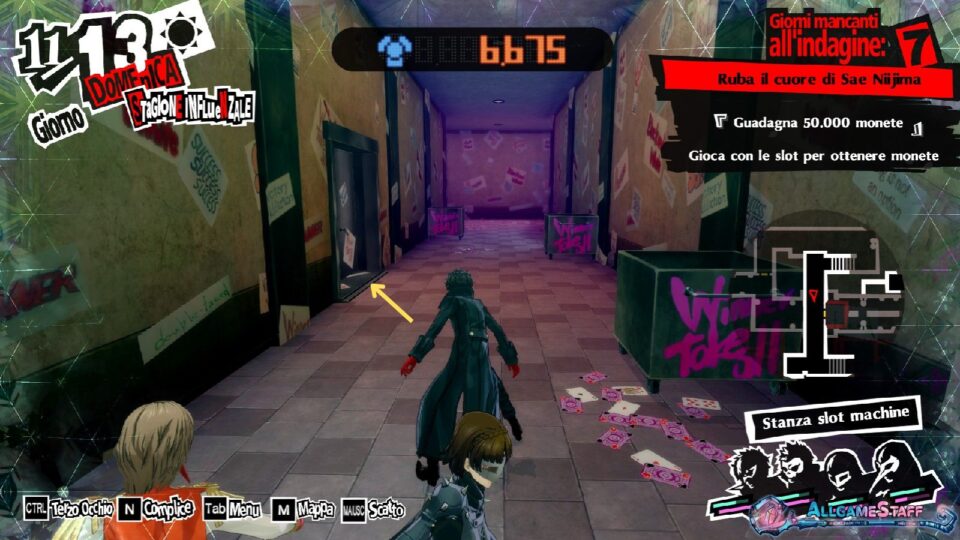 P5R - Palazzo di Niijima Sae